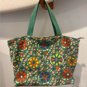 Rhode X Target Floral Canvas Tote Bag
